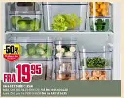 Europris SMARTSTORE CLEAR tilbud