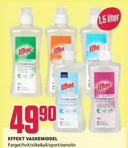 Europris EFFEKT VASKEMIDDEL tilbud