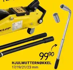 Europris HJULMUTTERNØKKEL tilbud