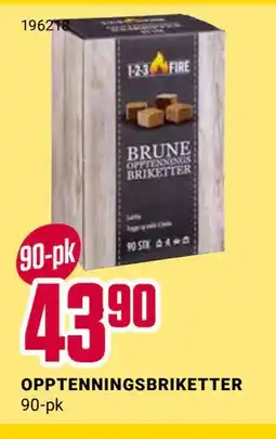 Europris OPPTENNINGSBRIKETTER tilbud