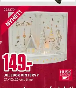 Europris JULEBOK VINTERVY tilbud