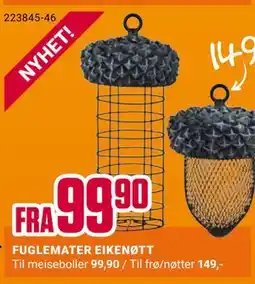 Europris FUGLEMATER EIKENØTT tilbud
