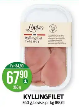 Kiwi KYLLINGFILET tilbud