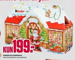 Europris KINDER KALENDERHUS tilbud