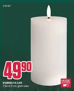 Europris KUBBELYS LED tilbud