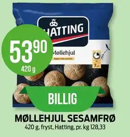 Kiwi MØLLEHJUL SESAMFRØ tilbud