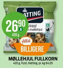 Kiwi MØLLEHJUL FULLKORN tilbud