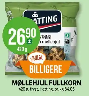 MØLLEHJUL FULLKORN