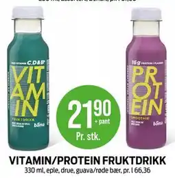Kiwi VITAMIN/PROTEIN FRUKTDRIKK tilbud