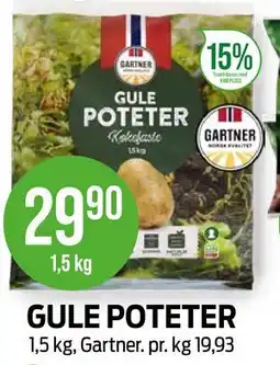 Kiwi GULE POTETER tilbud