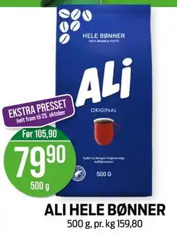Kiwi ALI HELE BØNNER tilbud
