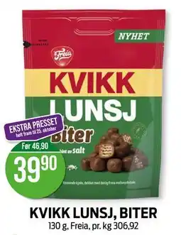 Kiwi KVIKK LUNSJ, BITER tilbud