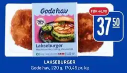 Rema 1000 LAKSEBURGER tilbud