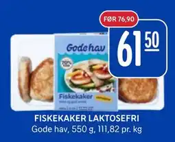 Rema 1000 FISKEKAKER LAKTOSEFRI tilbud