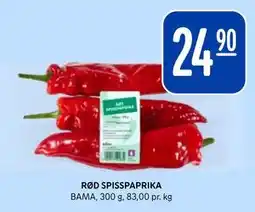Rema 1000 RØD SPISSPAPRIKA tilbud