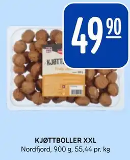 Rema 1000 KJØTTBOLLER XXL tilbud