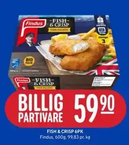 Rema 1000 FISH & CRISP 6PK tilbud