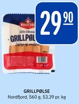 Rema 1000 GRILLPØLSE tilbud