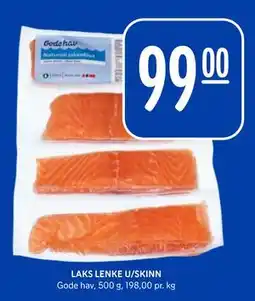 Rema 1000 LAKS LENKE U/SKINN tilbud