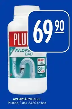 Rema 1000 AVLØPSÅPNER GEL tilbud
