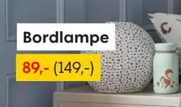 Rusta Bordlampe tilbud