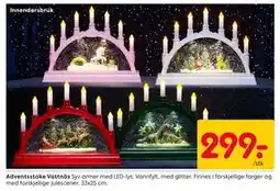 Rusta Adventsstake Vattnäs tilbud