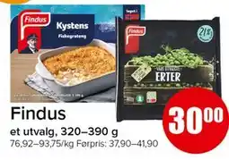 Spar Findus tilbud