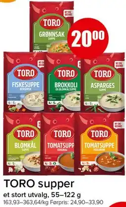 Spar TORO supper tilbud