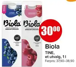 Spar Biola tilbud