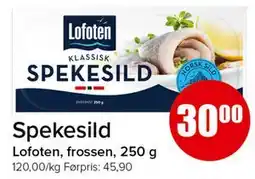 Spar Spekesild tilbud