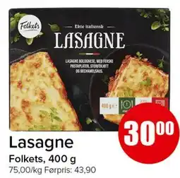 Spar Lasagne tilbud