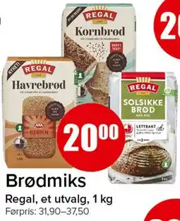 Spar Brødmiks tilbud