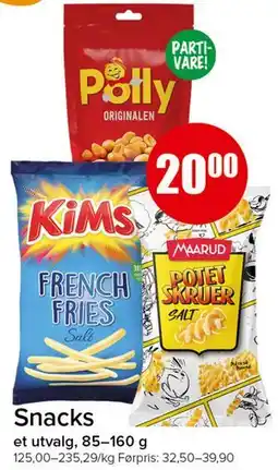 Spar Snacks tilbud
