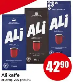 Spar Ali kaffe tilbud