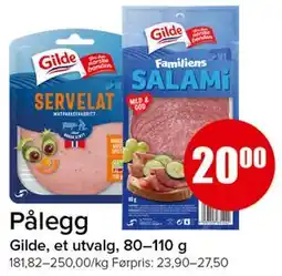 Spar Pålegg tilbud