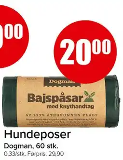 Spar Hundeposer tilbud