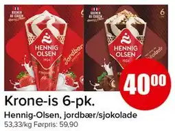 Spar Krone-is 6-pk tilbud