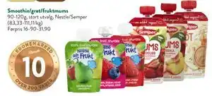 Jacobs Smoothie/grøt/fruktmums tilbud