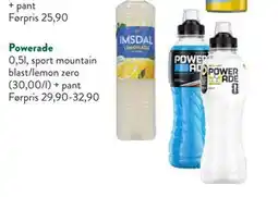 Jacobs Powerade tilbud