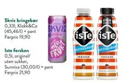Jacobs Iste fersken tilbud
