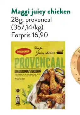Jacobs Maggi juicy chicken tilbud