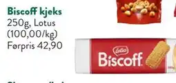 Jacobs Biscoff kjeks tilbud