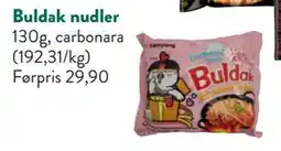 Jacobs Buldak nudler tilbud