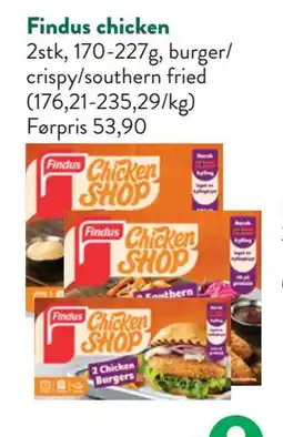 Jacobs Findus chicken tilbud