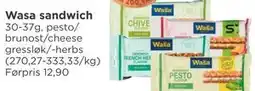 Meny Wasa sandwich tilbud