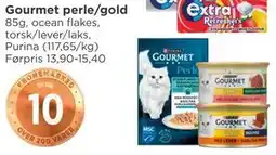 Meny Gourmet perle/gold tilbud