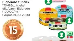 Meny Eldorado tunfisk tilbud