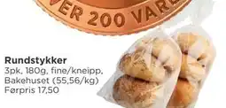 Meny Rundstykker tilbud