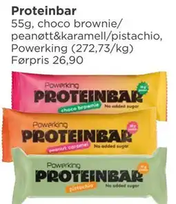 Meny Proteinbar tilbud