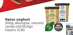 Meny Røros yoghurt tilbud